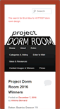 Mobile Screenshot of projectdormroom.blogs.brynmawr.edu