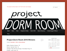 Tablet Screenshot of projectdormroom.blogs.brynmawr.edu