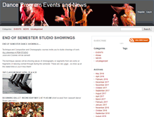 Tablet Screenshot of danceprogramevents.blogs.brynmawr.edu