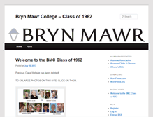 Tablet Screenshot of class1962.blogs.brynmawr.edu