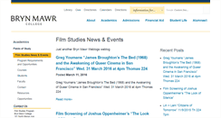 Desktop Screenshot of filmstudies.blogs.brynmawr.edu