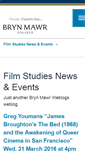 Mobile Screenshot of filmstudies.blogs.brynmawr.edu