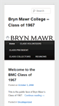 Mobile Screenshot of class1967.blogs.brynmawr.edu