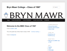 Tablet Screenshot of class1967.blogs.brynmawr.edu