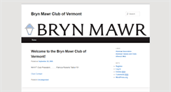Desktop Screenshot of bmcvermont.blogs.brynmawr.edu