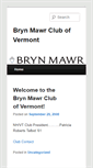 Mobile Screenshot of bmcvermont.blogs.brynmawr.edu