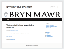 Tablet Screenshot of bmcvermont.blogs.brynmawr.edu