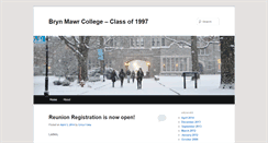 Desktop Screenshot of class1997.blogs.brynmawr.edu