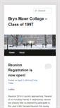 Mobile Screenshot of class1997.blogs.brynmawr.edu