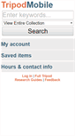 Mobile Screenshot of m.tripod.brynmawr.edu